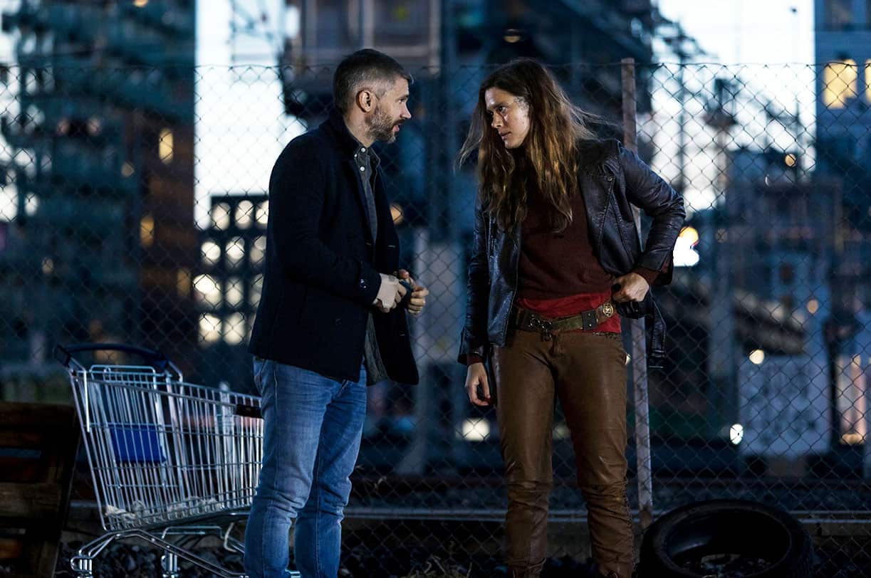 Nicolai Cleve Broch and Krista Kosonen in Beforeigners S2