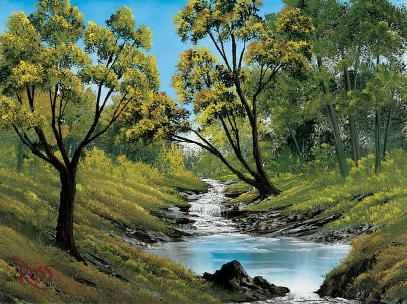 The Joy of Painting with Bob Ross series 3 art