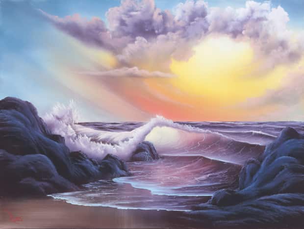 The Joy of Painting with Bob Ross series 17 art