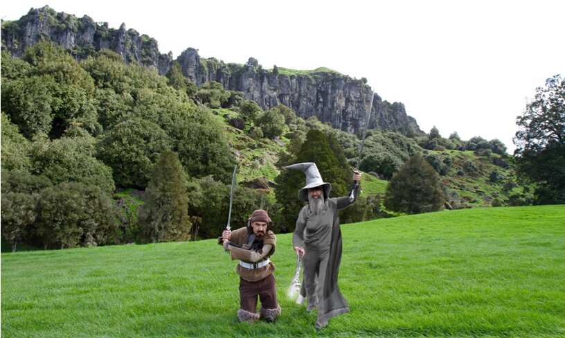 Mangaotaki Valley, New Zealand, Trollshaws Forest and Staddles Farm in The Lord of the Rings
