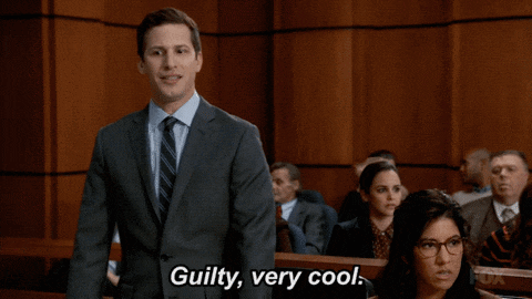 Brooklyn Nine-Nine guilty