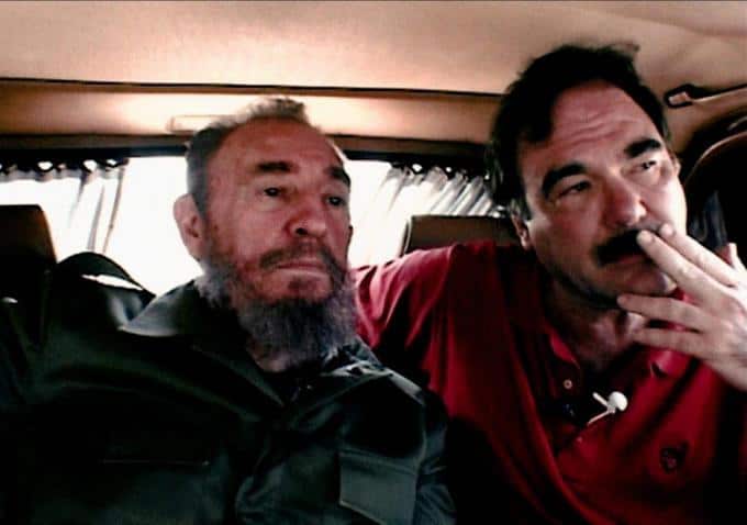 Oliver Stone and Castro