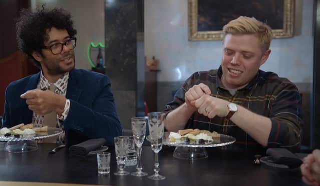 Richard Ayoade caviar