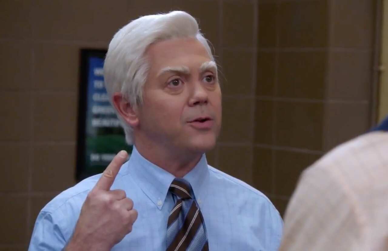 Brooklyn Nine-Nine Charles white hair
