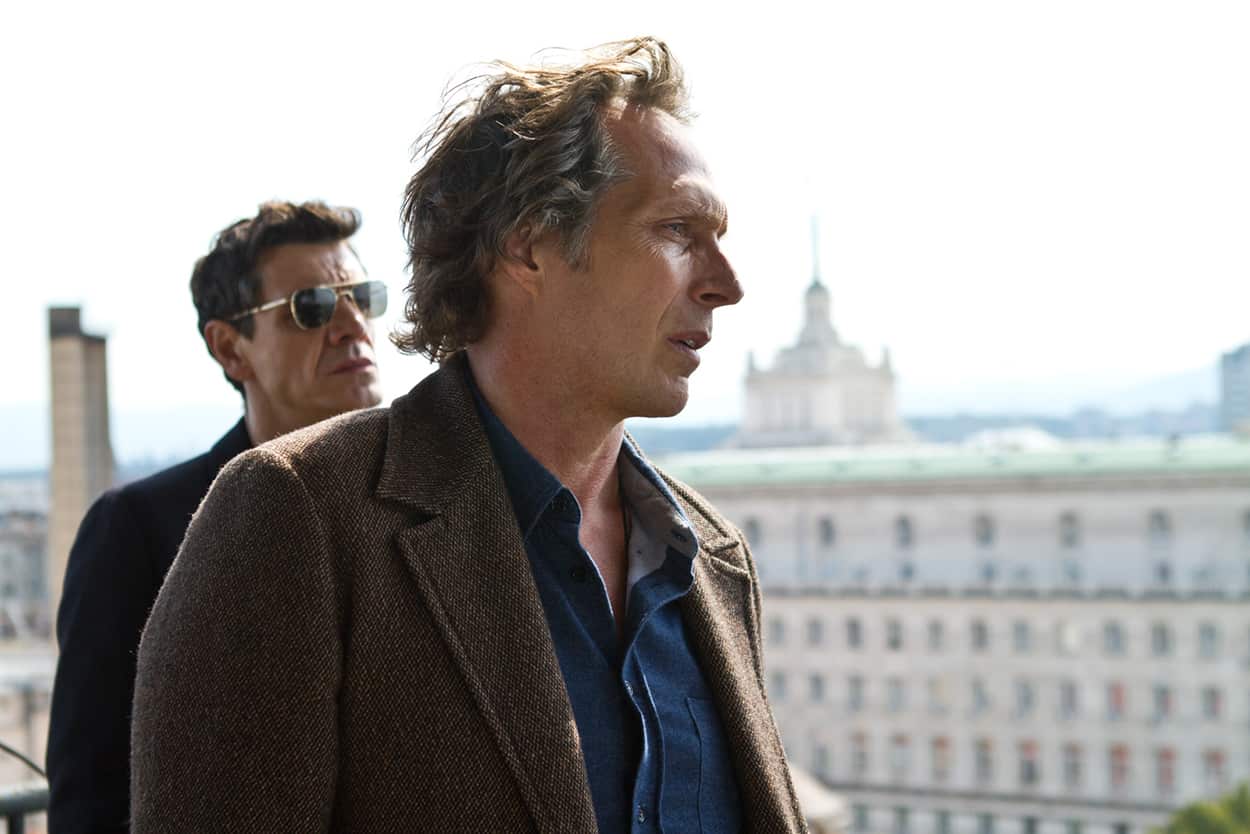 Marc Lavoine (rear) and William Fichtner in Crossing Lines