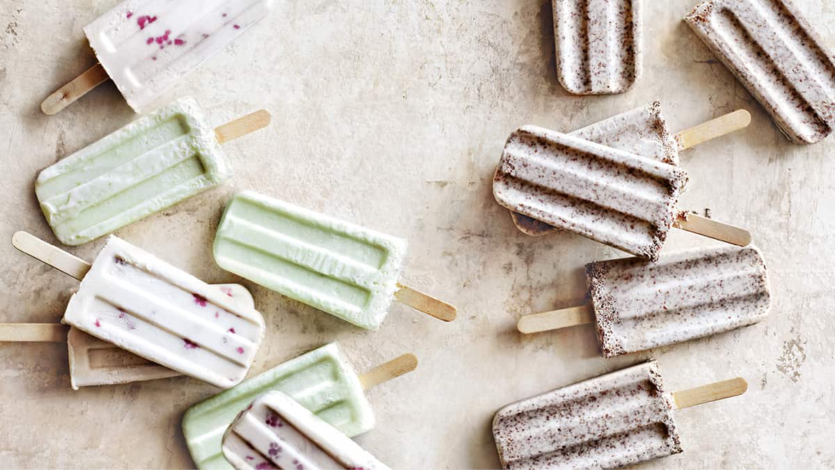 Coconut popsicles from Donna Hay: Basics to Brilliance Kids