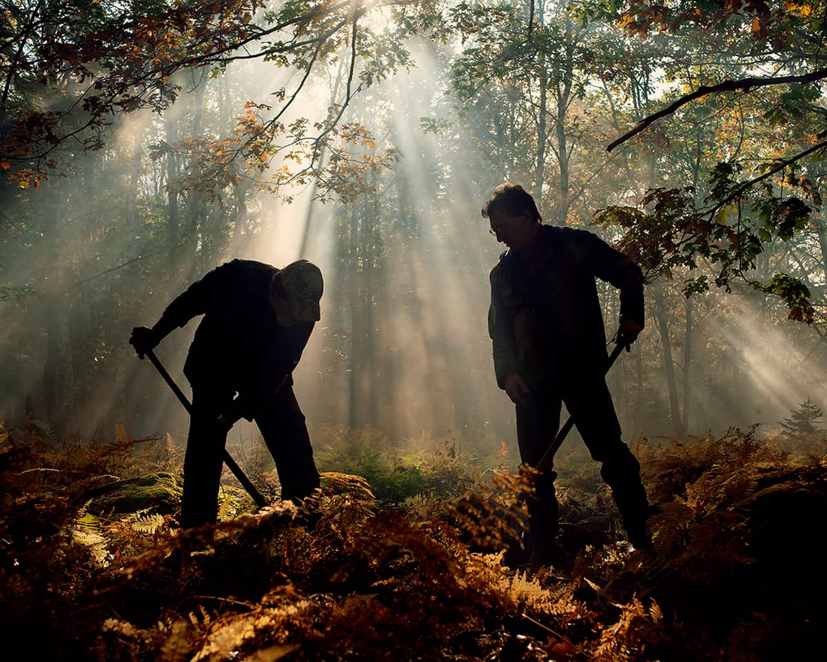 Rick and Marty in The Curse of Oak Island S7