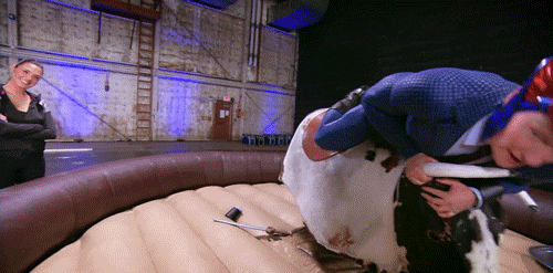 Conan O'Brien mechanical bull