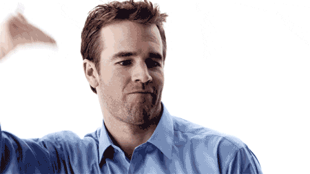 James Van Der Beek dancing