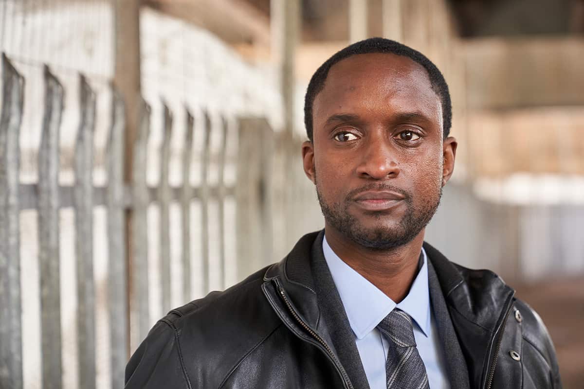 Peter Bankole in DI Ray