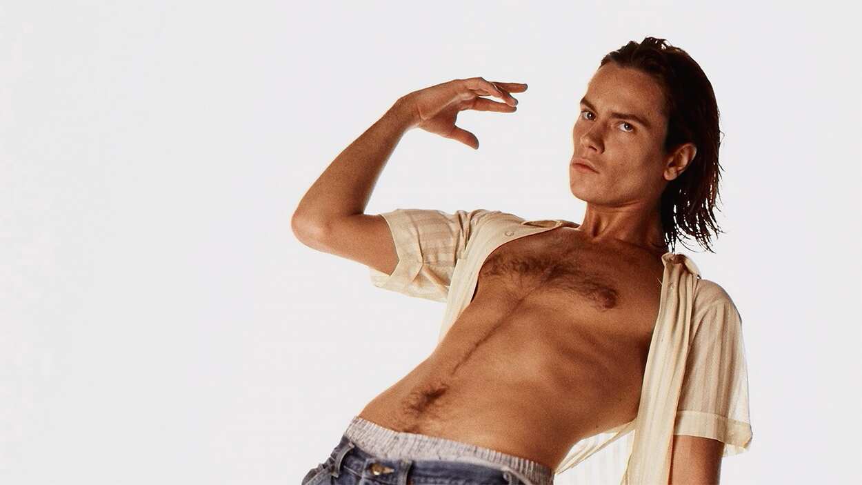 River Phoenix (promo still for Dark Side of the 90s )