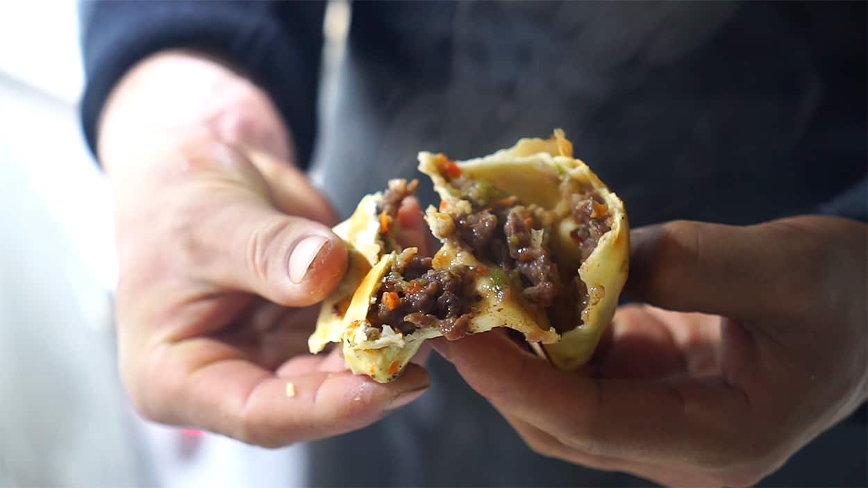 Baked bao in Eat China series