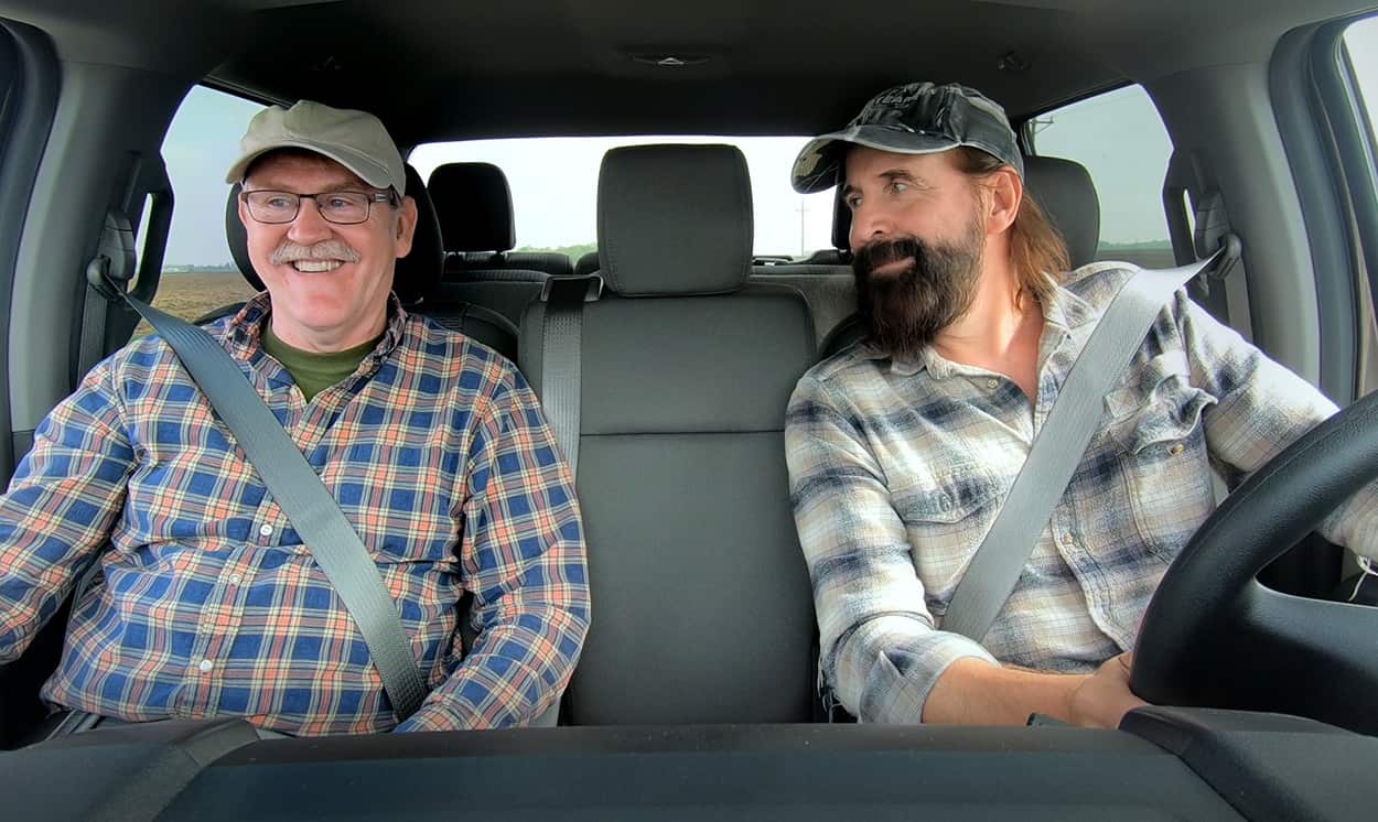 Elroy Balgaard and Peter Stormare in American Runestone