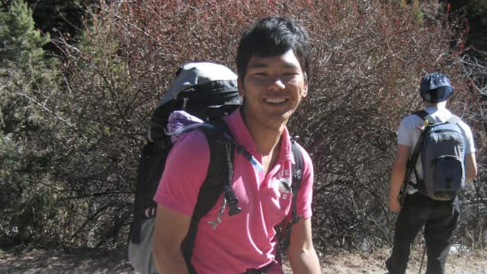 We made it, thanks to the Sherpas.