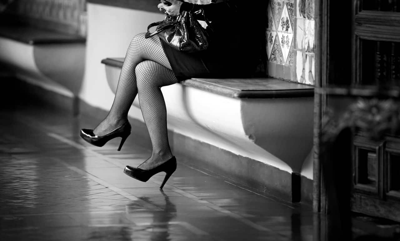 pair of women's legs