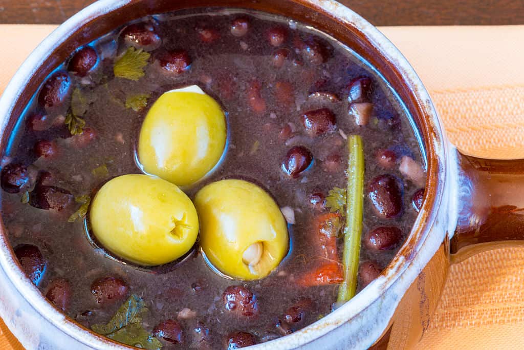 black beans soup