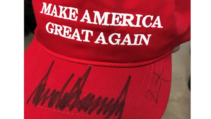 Trump signature