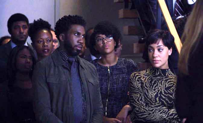 Nyambi Nyambi and Cush Jumbo in The Good Fight