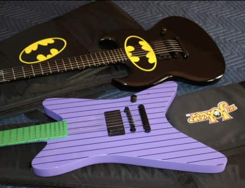 Batman Joker guitars