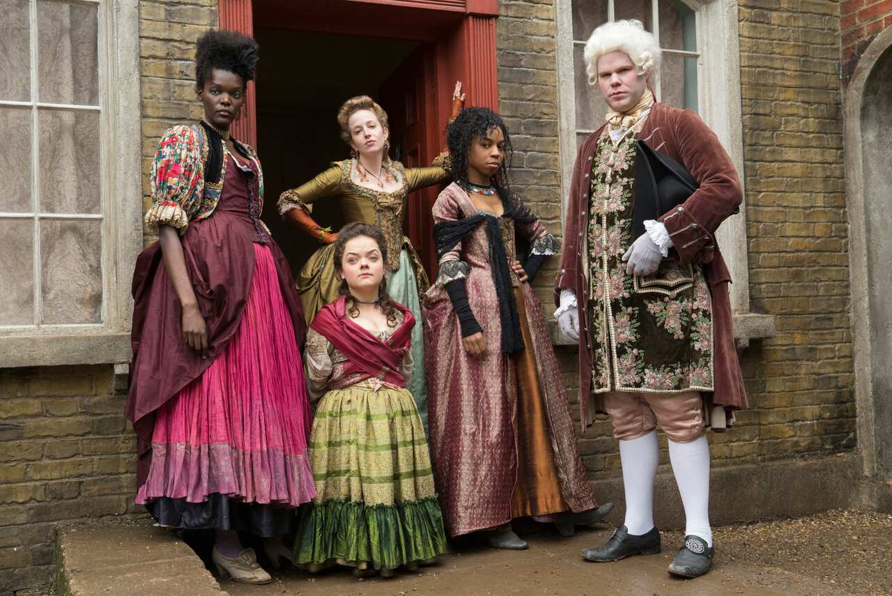 Some of the cast from Season 2 of 'Harlots'