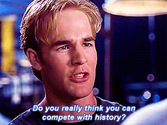 James Van Der Beek Dawson history