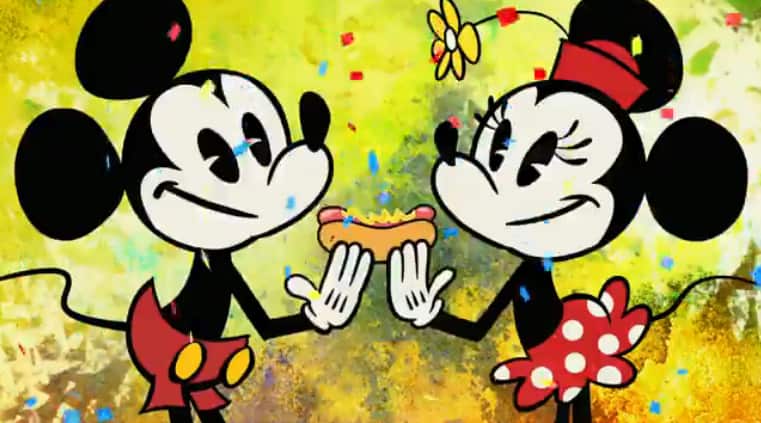 micky minnie hot dog
