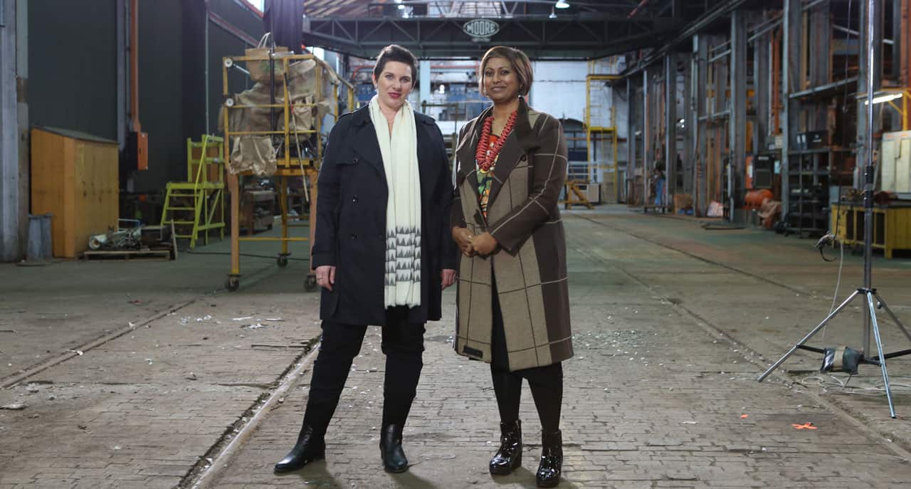 Indira Naidoo and Catherine Robinson