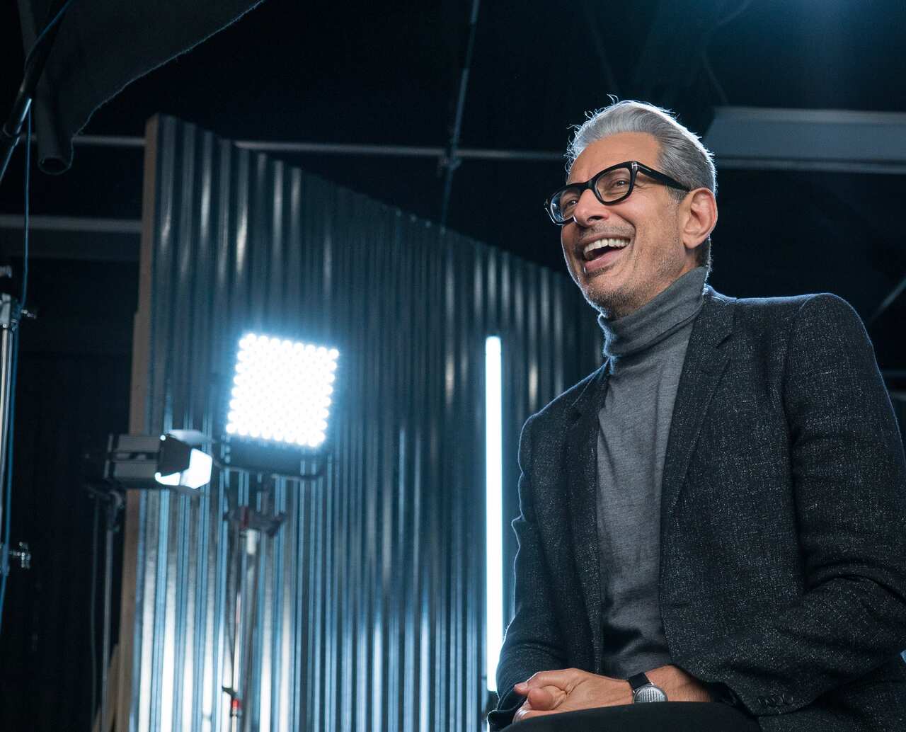 Jeff Goldblum - James Cameron's Story of Science Fiction _ Season 1, Episode 1 - Photo Credit: Michael Moriatis/AMC
