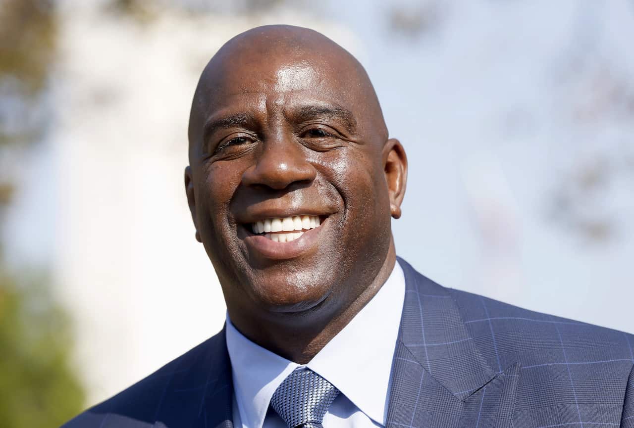 Magic Johnson, LA Lakers, basketball player, HIV virus