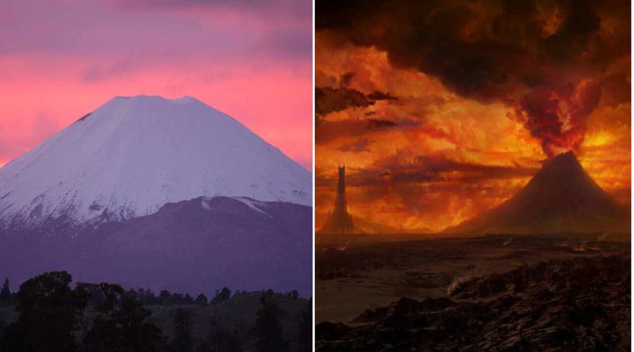 Tongariro National Park, Ruapehu, New Zealand, Mount Doom in The Lord of the Rings