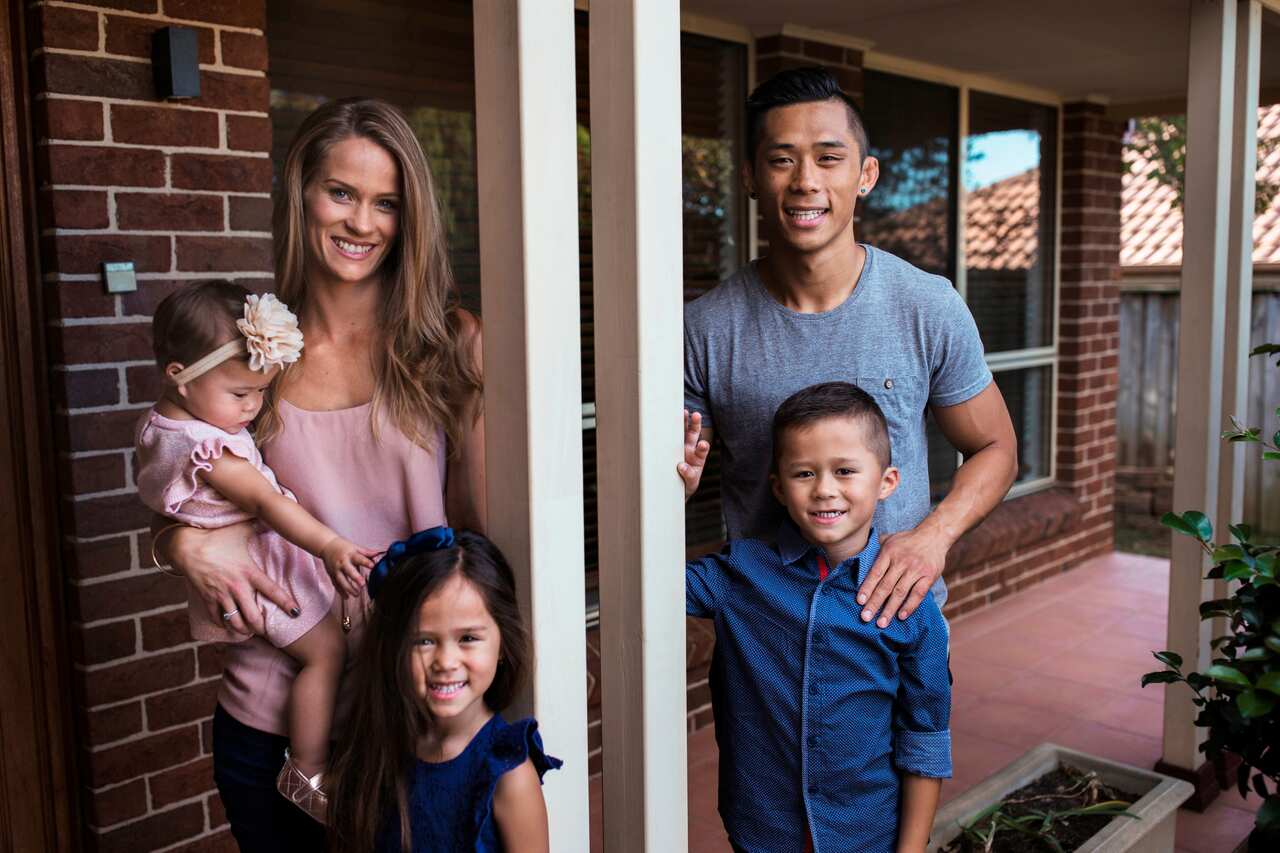 Caged Marty Nguyen family
