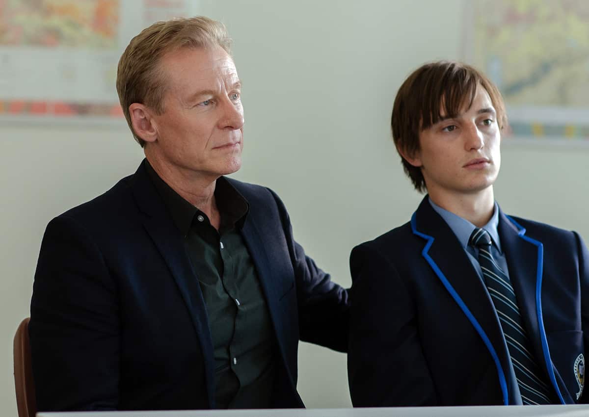 Richard Roxburgh, left, and Alex Cusack 