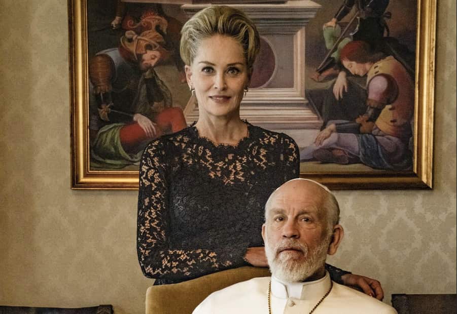 The New Pope, John Malkovich, Sharon Stone
