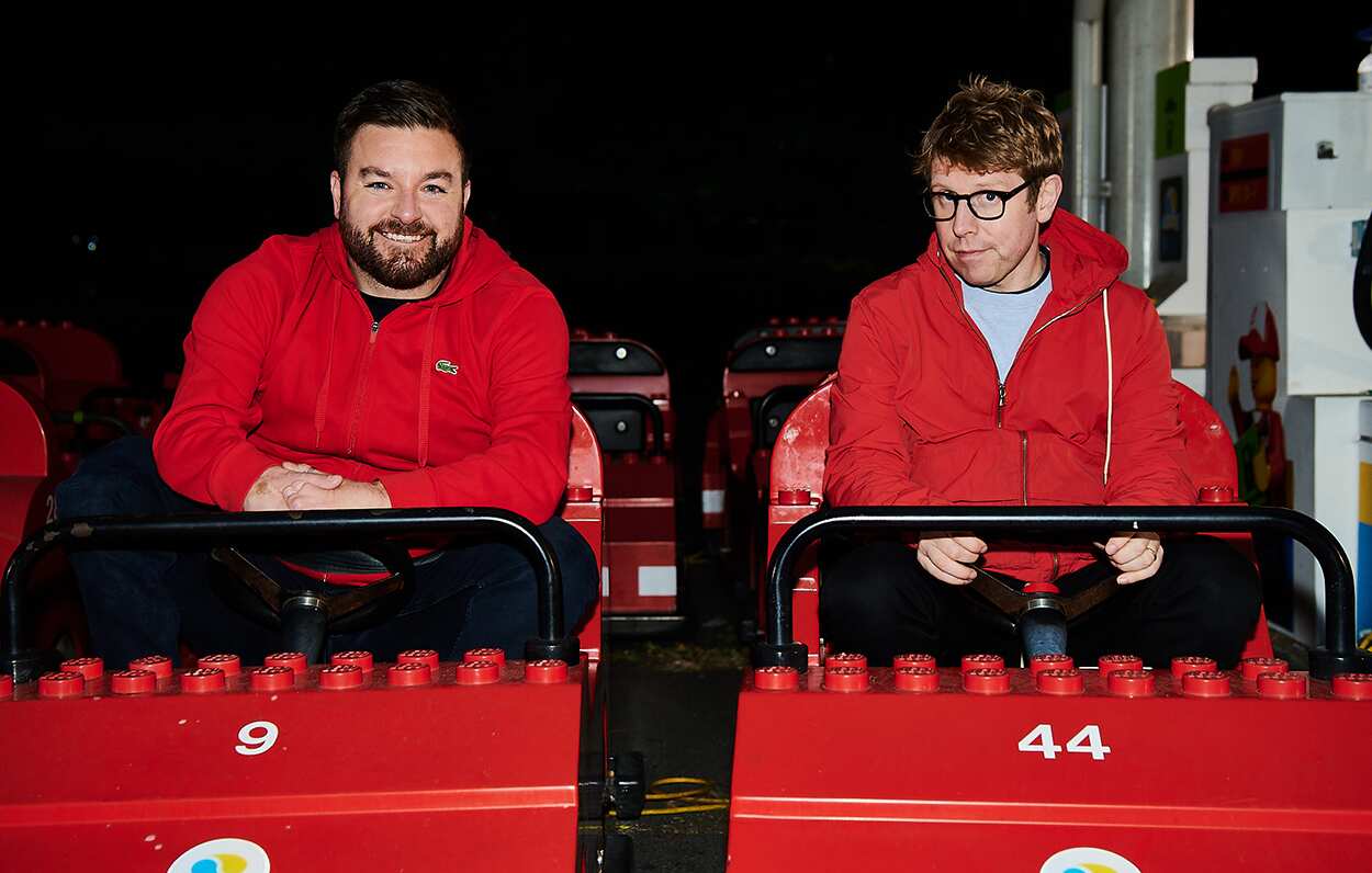 Alex Brooker & Josh Widdicombe at Legoland in One Night In ...