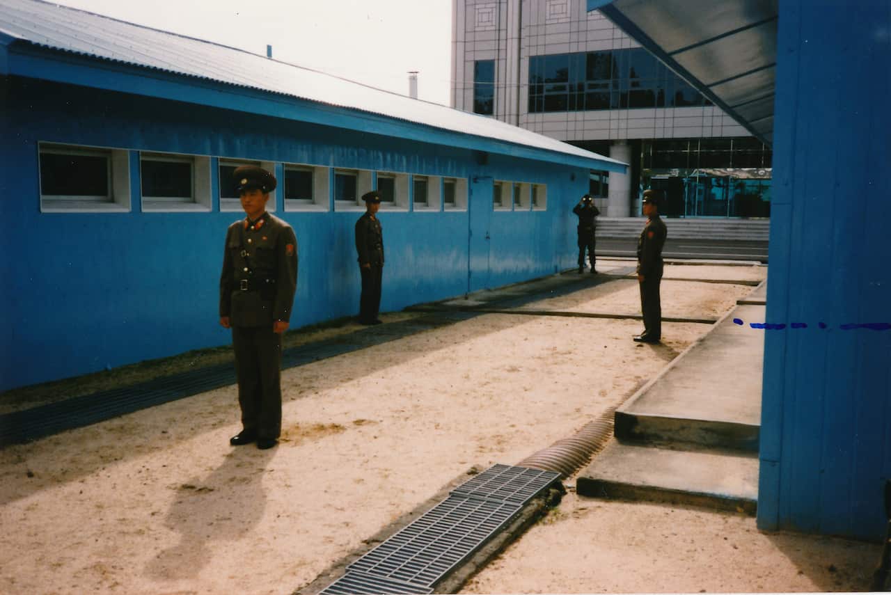 Playing Frisbee In North Korea