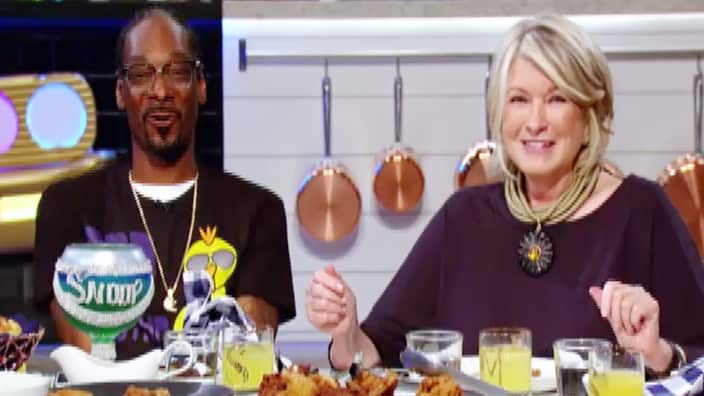 Martha Stewart Snoop Dogg