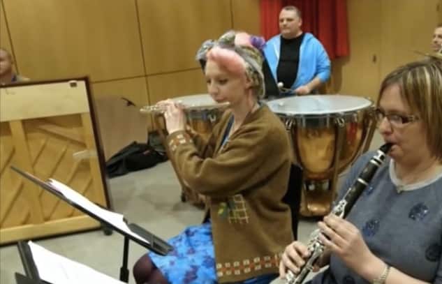 Addicts' Symphony rehearsal