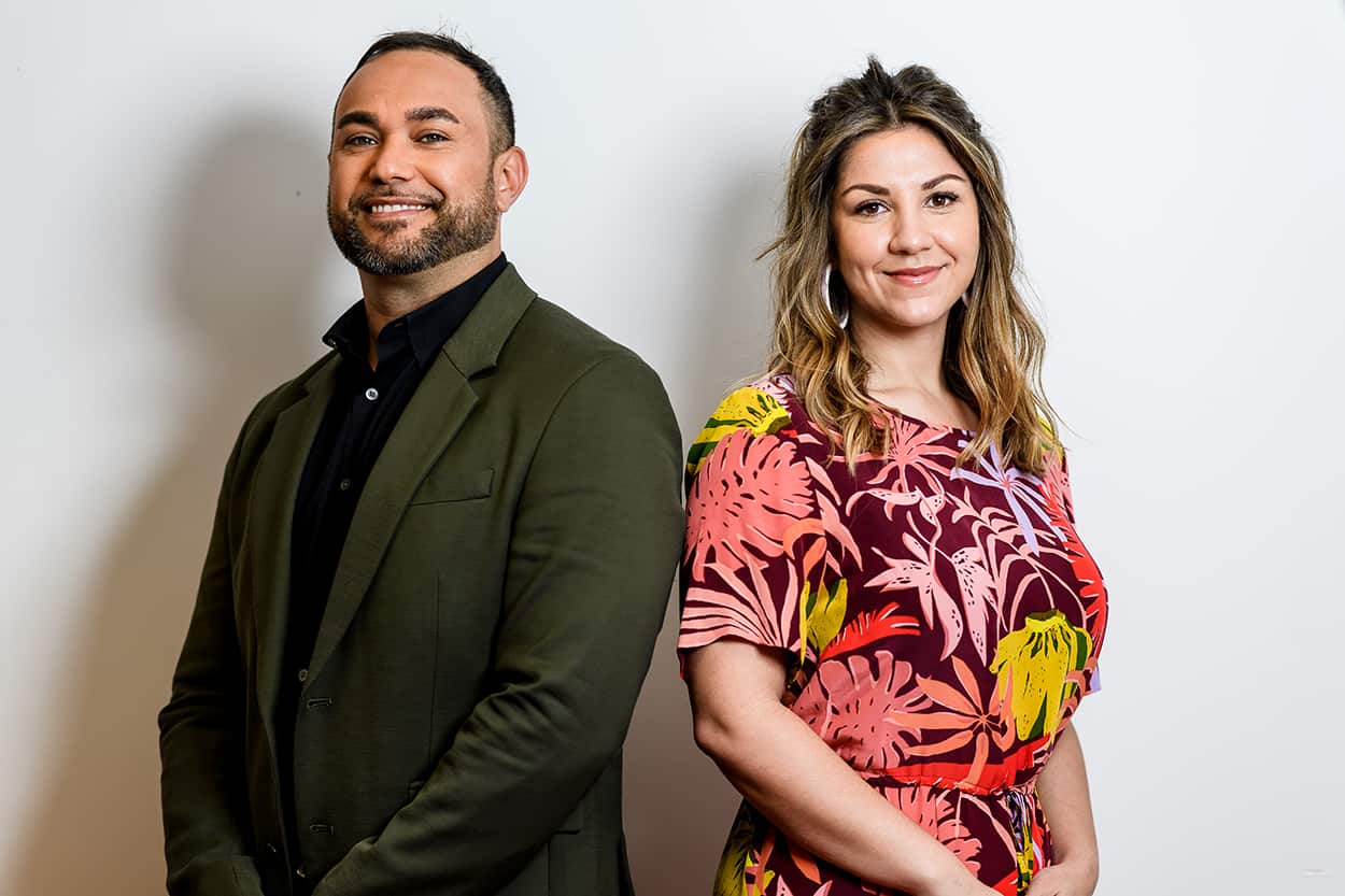 Ryan Liddle and Shahni Wellington