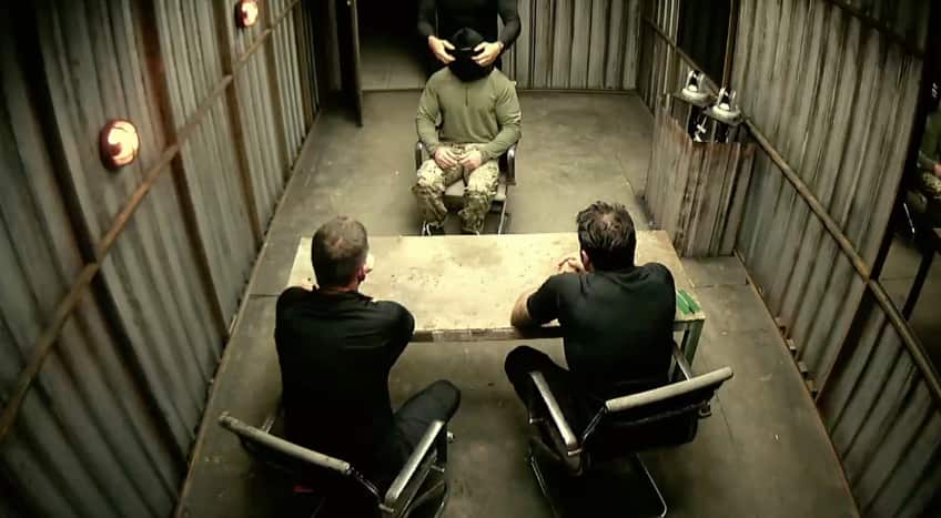 SAS Who Dares Wins interrogation