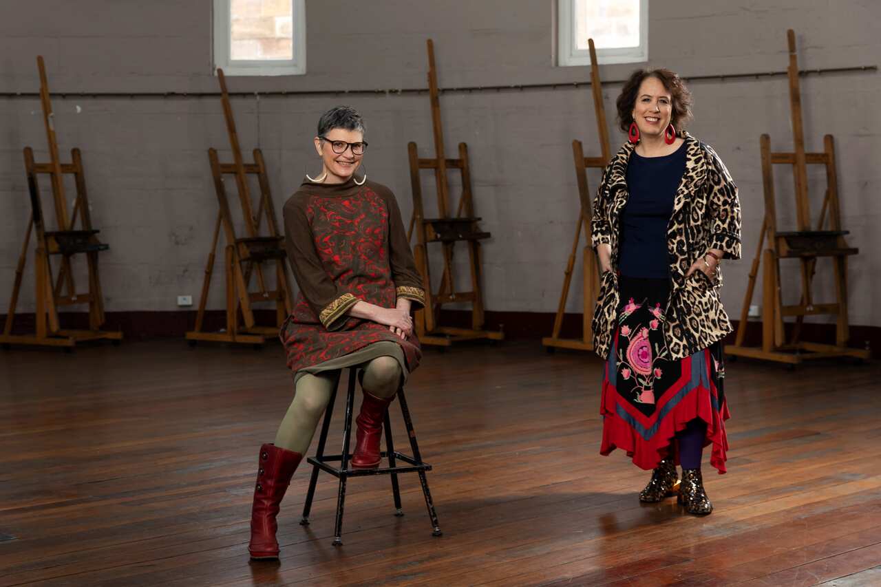 Life Drawing Live, Maryanne Coutts and Wendy Sharpe