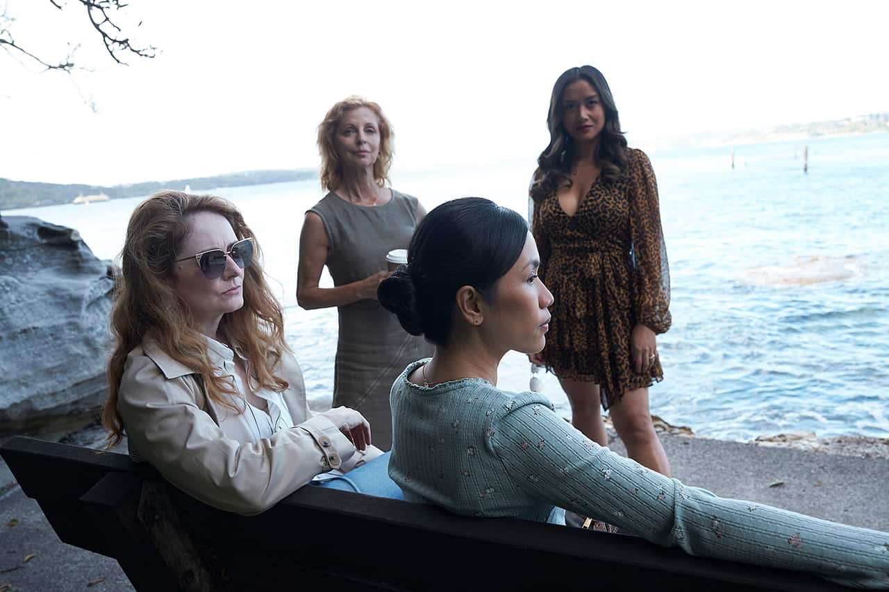 The Unusual Suspects_L-R Miranda Otto, Heather Mitchell, Aina Dumlao, Michelle Vergara Moore