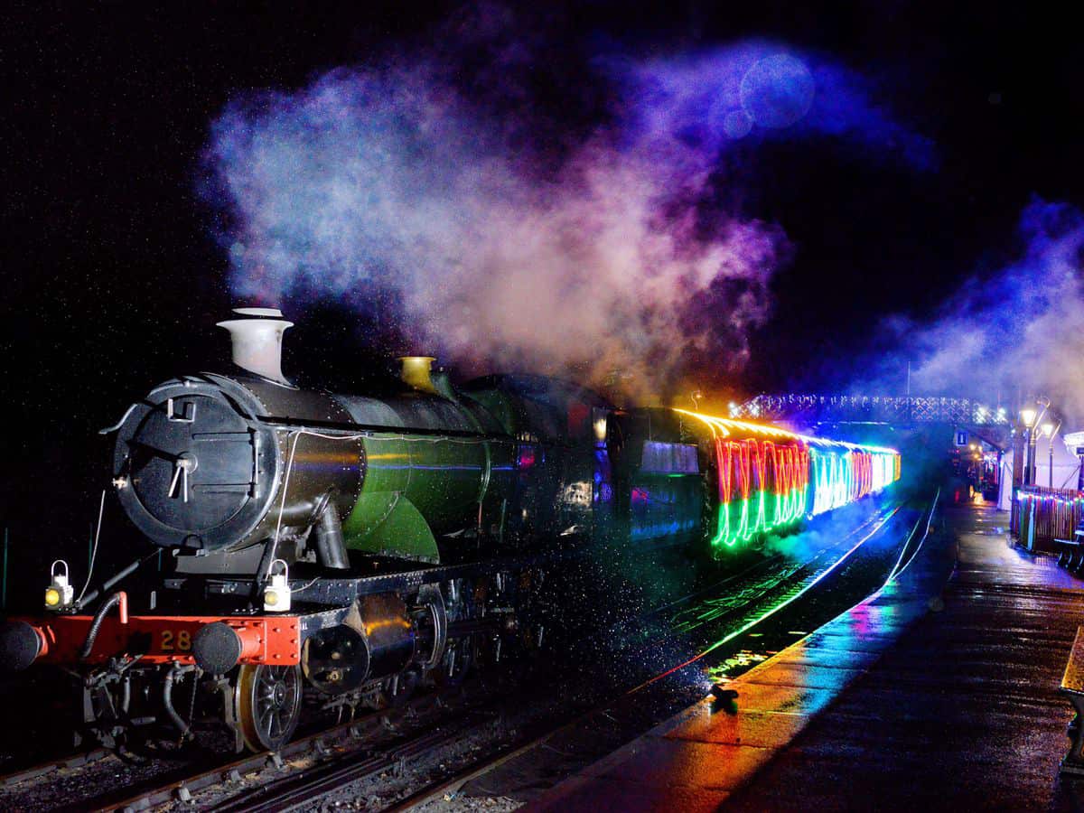 Britains's Scenic Railways at Christmas - Steam in Lights event
