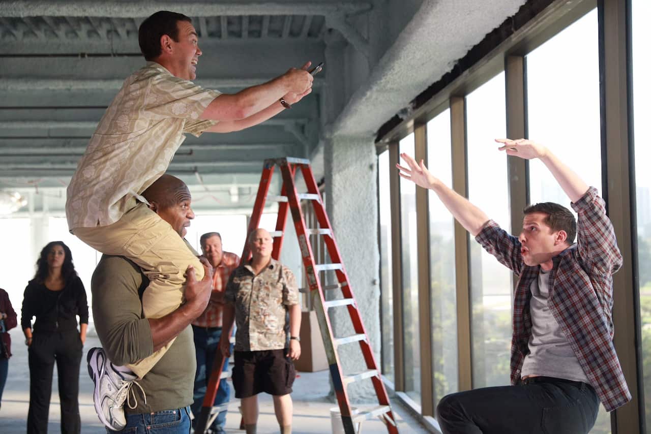 Brooklyn Nine-Nine selfie