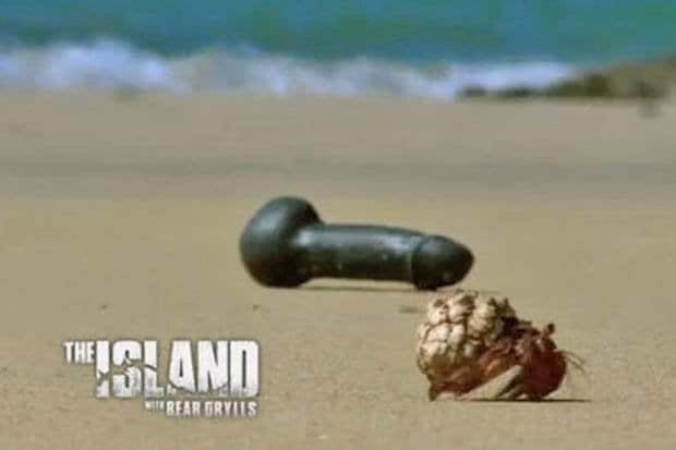 dildo island with bear grylls