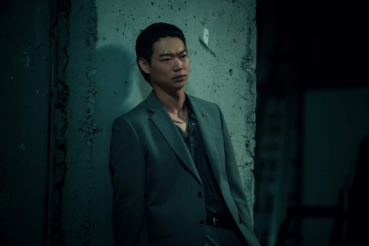 Sho Kasamatsu as Sato in Tokyo Vice