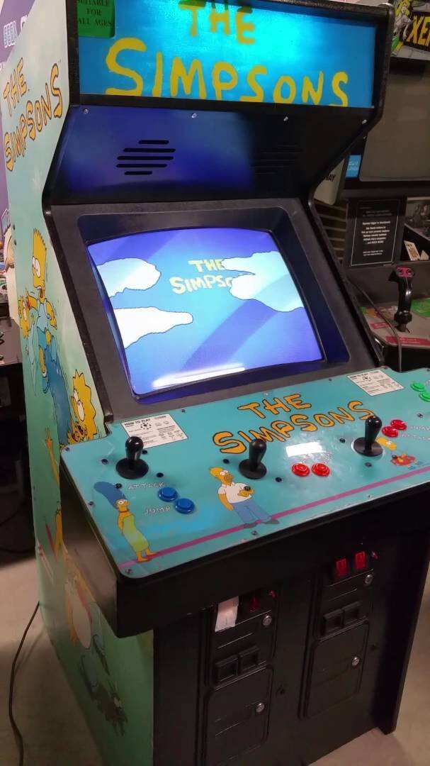 The Simpsons Arcade Game 