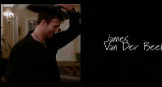 James Van Der Beek Standing Still