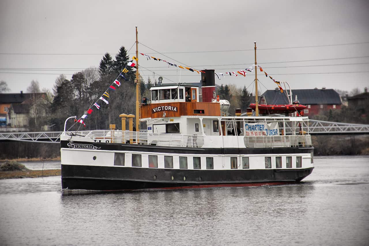 Telemarkskanalen Boat Journey Slow TV