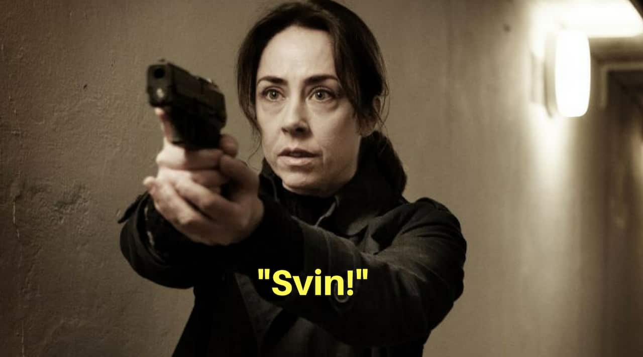 The Killing swearing