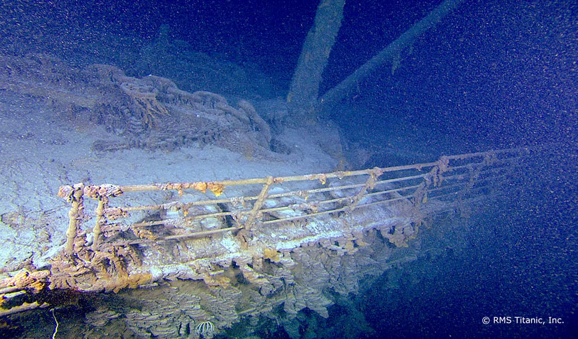 From Titanic: Into the Heart of the Wreck